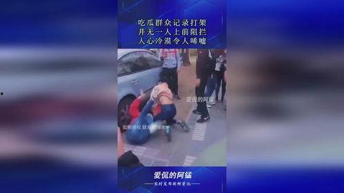 打架斗殴吃瓜群众视频播放,吃瓜群众视角下的打架斗殴视频播放